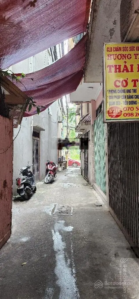 Nhà C4 lô góc mặt ngõ đường Láng cách phố 10m - trên sổ 58m2 khu dân trí - sau quy hoạch ra mặt phố