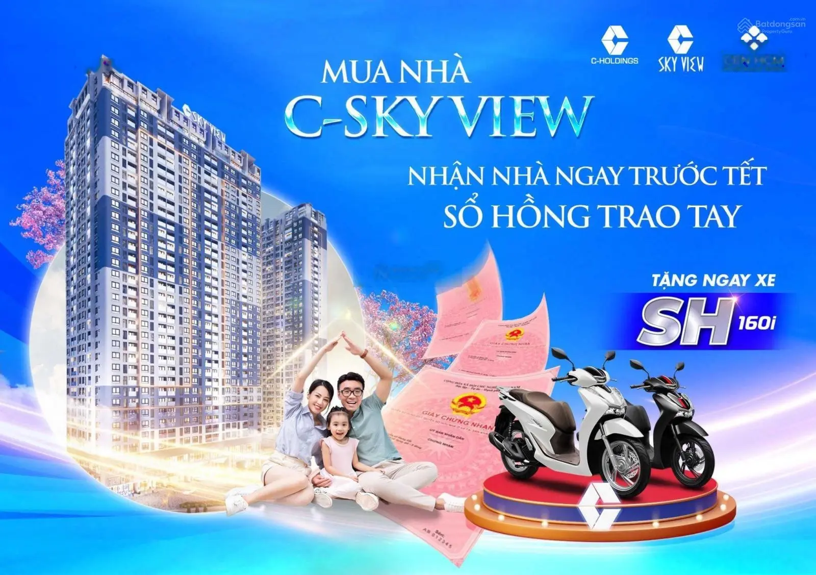 Cần bán gấp căn hộ C Sky View 2PN căn gốc view hồ bơ Tầng Cao Nhận Nhà Ở Ngay.