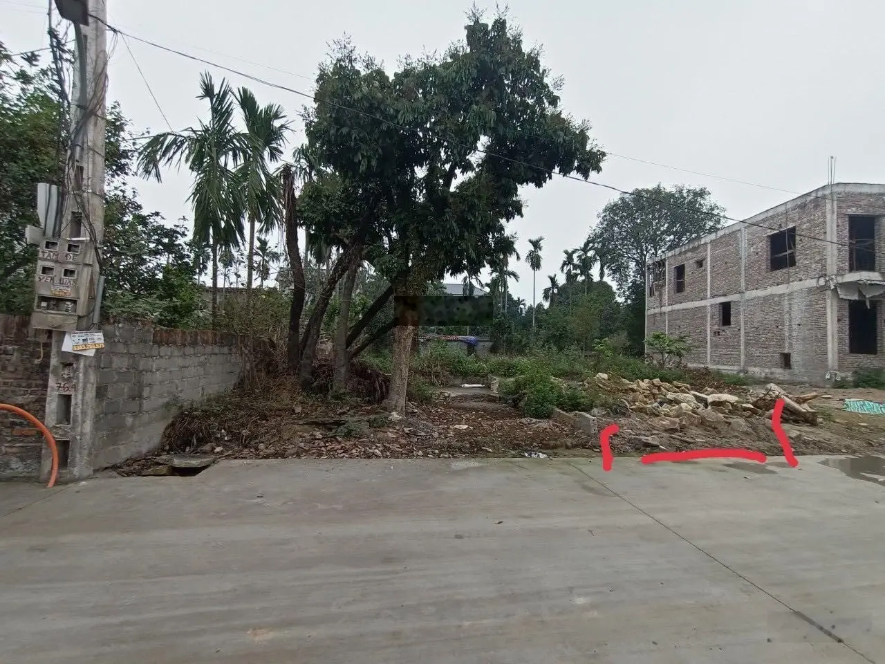 Bán thửa đất 195.5m2 tại trung tâm xã Thuỷ Xuân Tiên Chương Mỹ Hà Nội