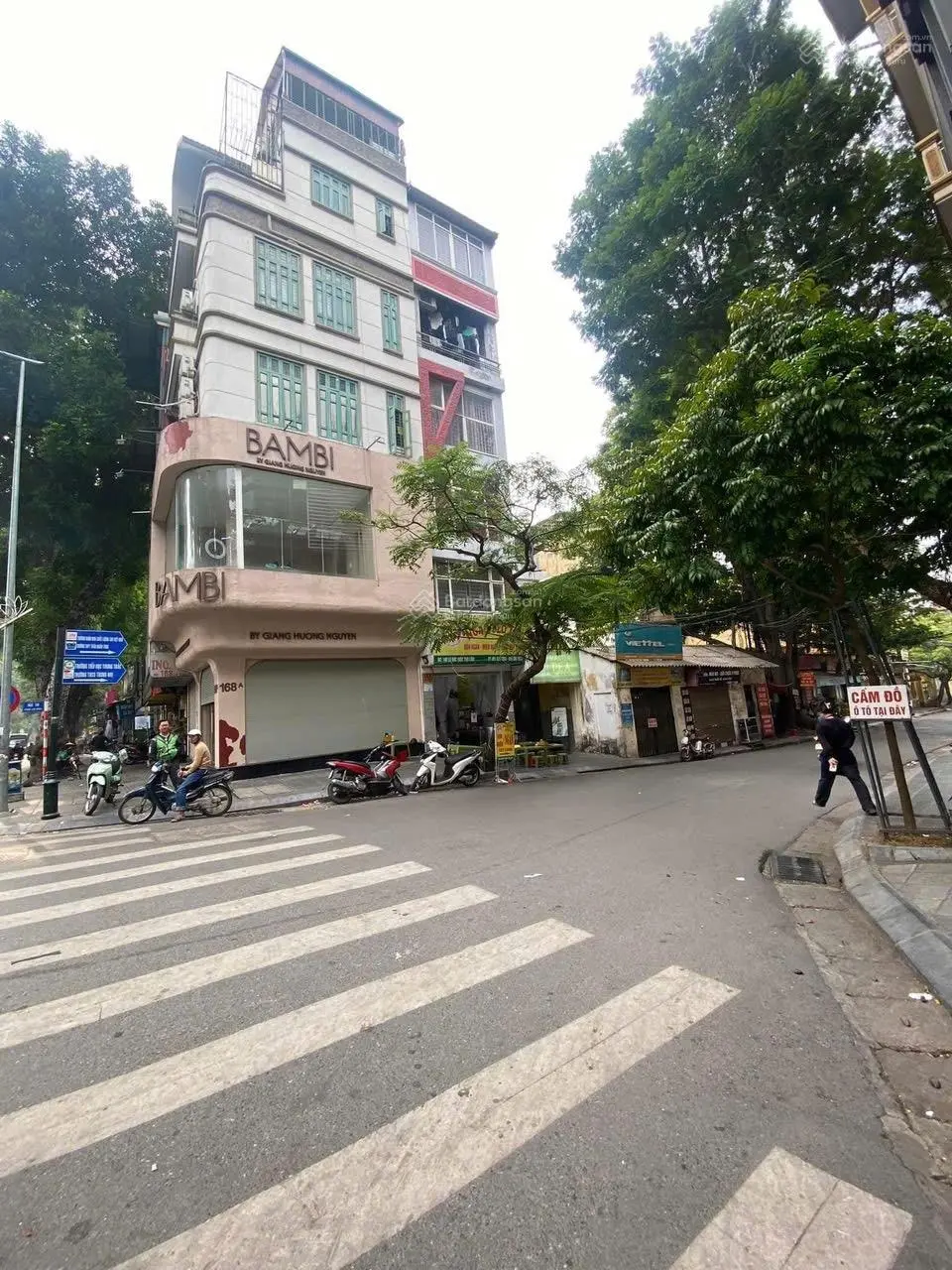 Bán nhà phố khu vực Lò Đúc. Lô Góc 2 mặt tiền - 60m2 - 6 Tầng thang máy, kinh doanh chỉ 26 tỷ