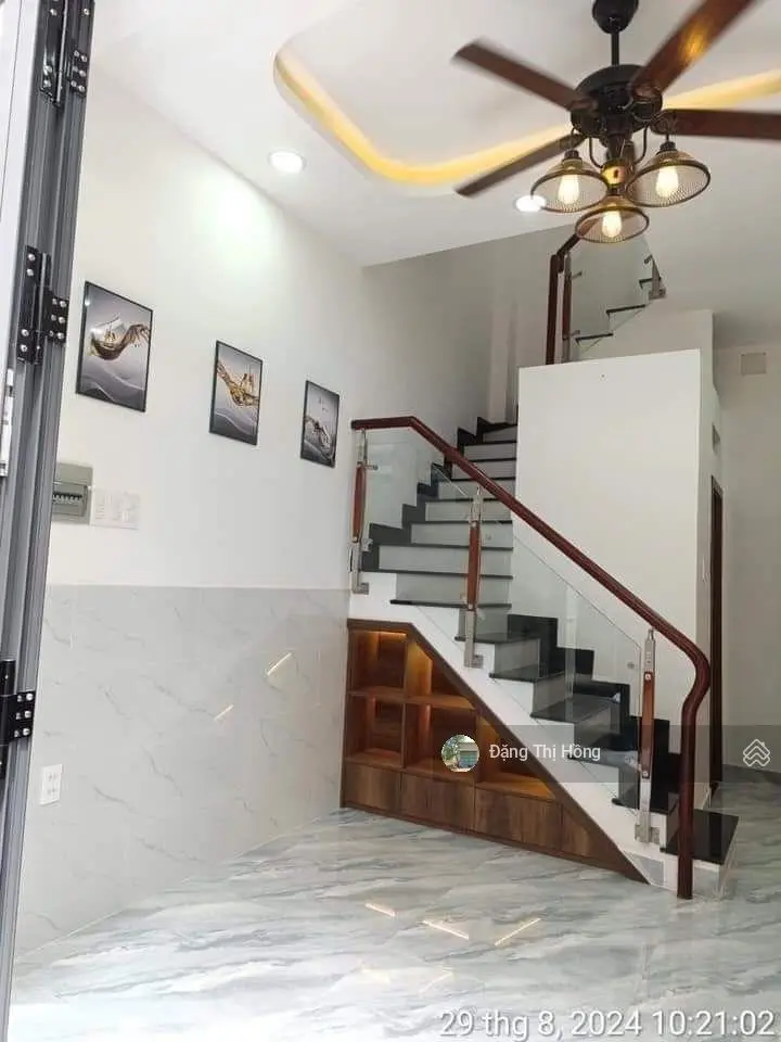 Nhà đường Phạm Hữu Lầu, 66m2, ngay sau khu Tái định cư, cách trường TH Phạm Hữu Lầu 200m, 1T2L, 4pn