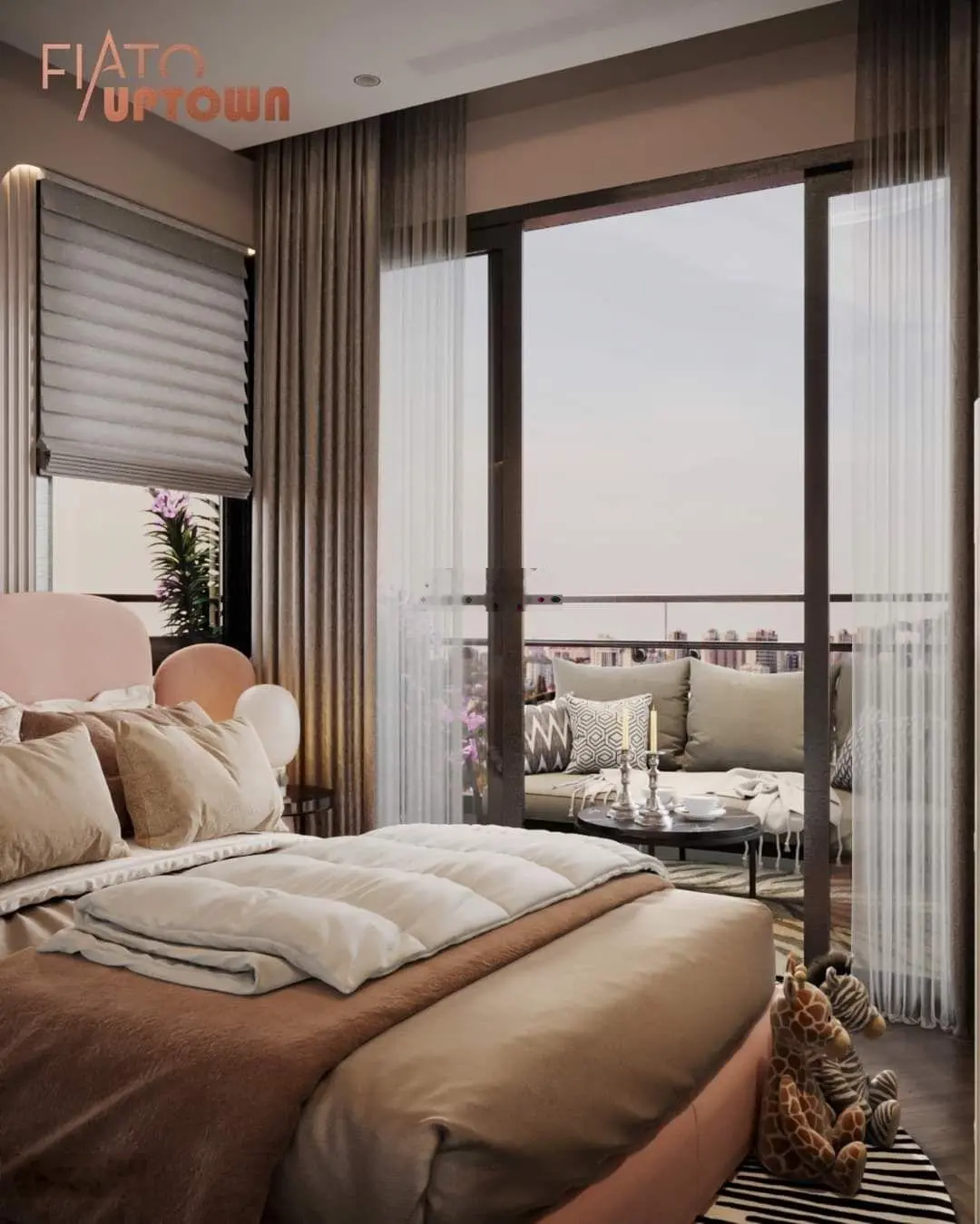 Căn hộ Duplex Fiato Uptown cách sân bay 15p, giá siêu tốt chỉ 7tỷ5/147m2. Tặng nội thất cao cấp