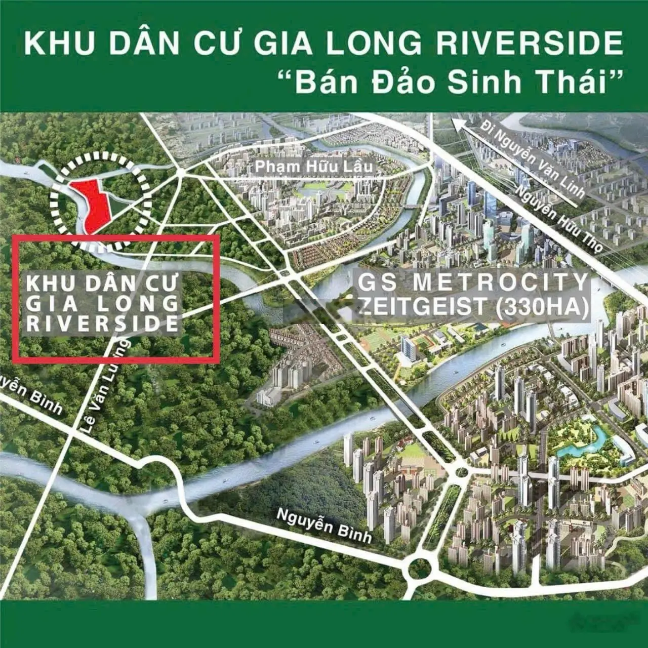 Bán biệt thự 4PN, 5WC tại Gia Long Riverside Nhà Bè, giá ưu đãi 9,48 tỷ, 80m2