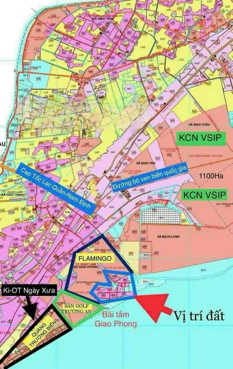 Đất Nền Ven Biển Quất Lâm: Đầu Tư An Toàn, Sinh Lời Bền Vững Chỉ Từ Hơn 1 Tỷ/Lô. L/h: 0358 845 ***