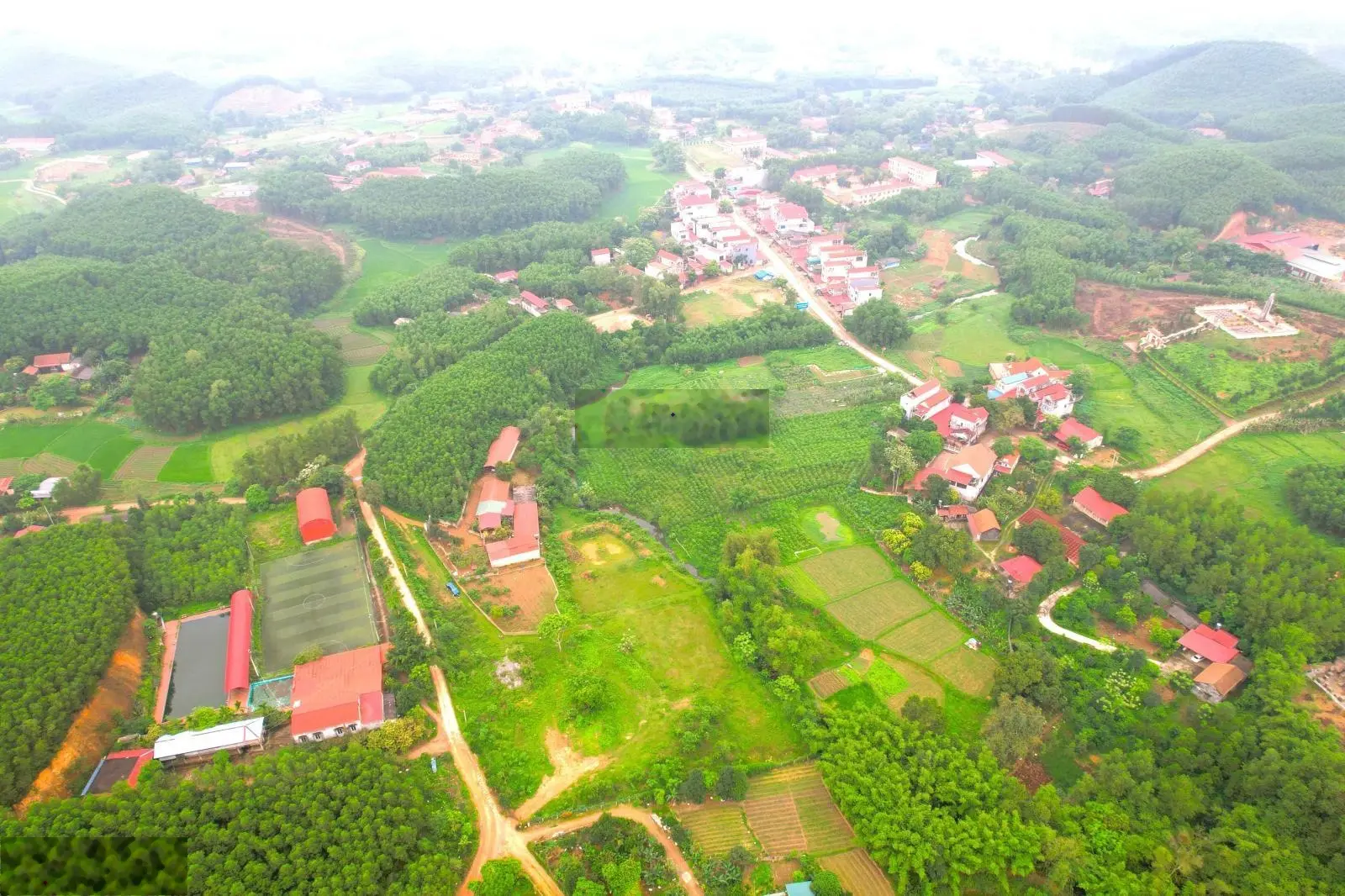 Hơn 1200m2 view suối khu trung tâm xã Tân Thành, chỉ hơn triệu.m2