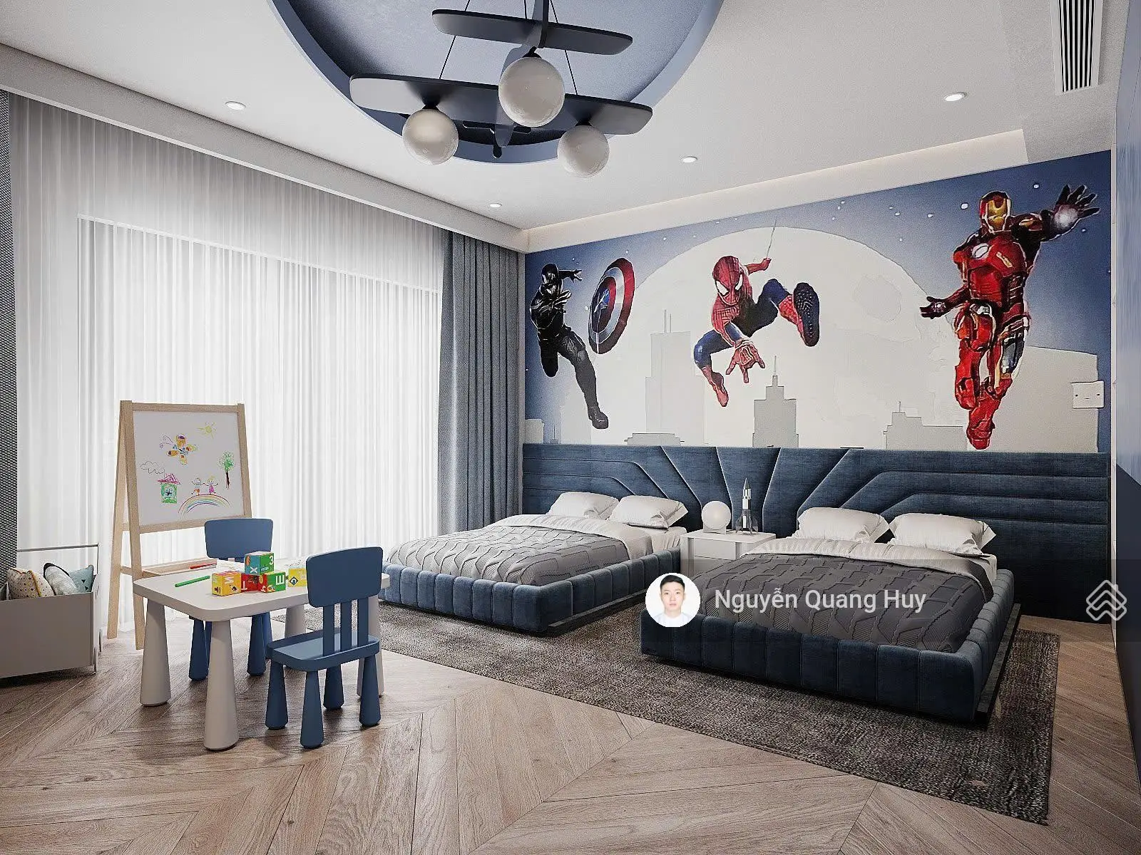 Cần bán gấp căn Shophouse Khai Sơn, DT 90m2, nhà hoàn thiện cao cấp, view trường học và vườn hoa