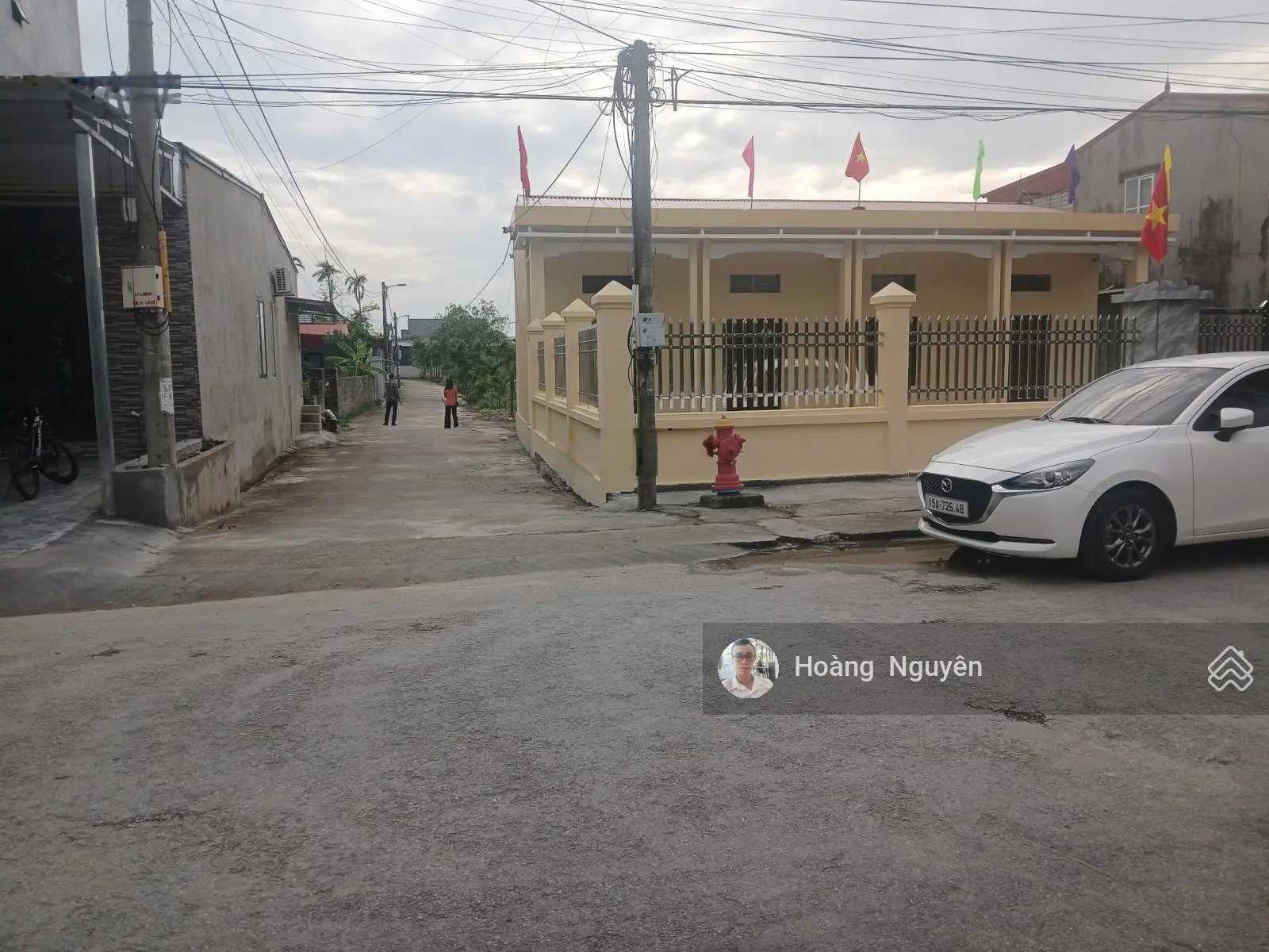 Bán lô đất tại Hợp Đức , Đồ Sơn ngay cạnh nhà văn hóa ngõ ô tô tránh nhau.