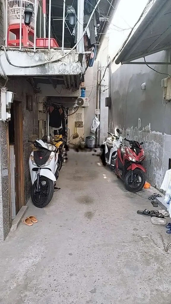 BÁN NHÀ 75m2 SHR K QUI HOẠCH K LỘ GIỚI HẺM 2 PHẠM HỮU LẦU CŨ TIỆN XD