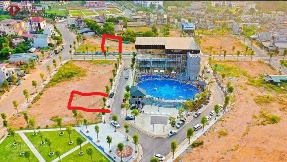 Chính chủ bán 103 m2 đất ở đô thị thị trấn Yên Bình - Yên Bái view bể bơi, nhà sự kiện