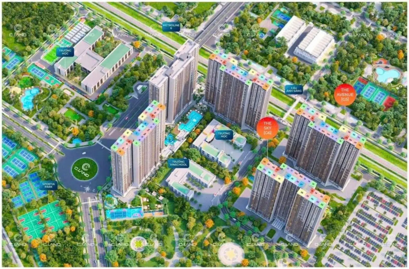 Chính thức nhận booking G5 & G6 (D1 & D2 tên mới) The Sola Park, chiết khấu cực tốt, alo em TV ạ