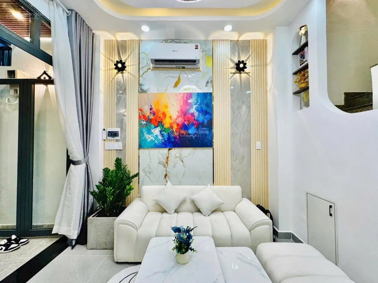 Hạ 300 triệu, nhà 3 tầng đẹp - gần mặt tiền - sân thượng chill - Nơ Trang Long, 3.2m x 11m, 30m2