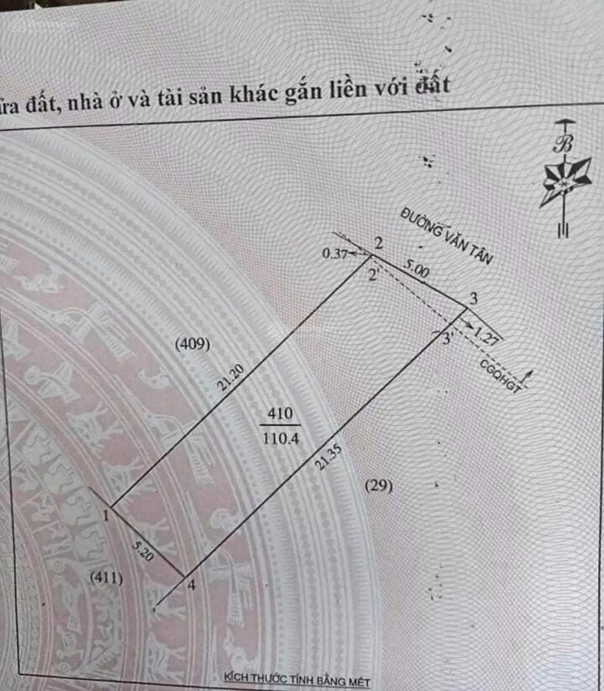 Đất mặt đường Văn Tân - Hưng Dũng. Ở hay kinh doanh nhỏ đều tốt, khu vực dân trí cao, thông thoáng