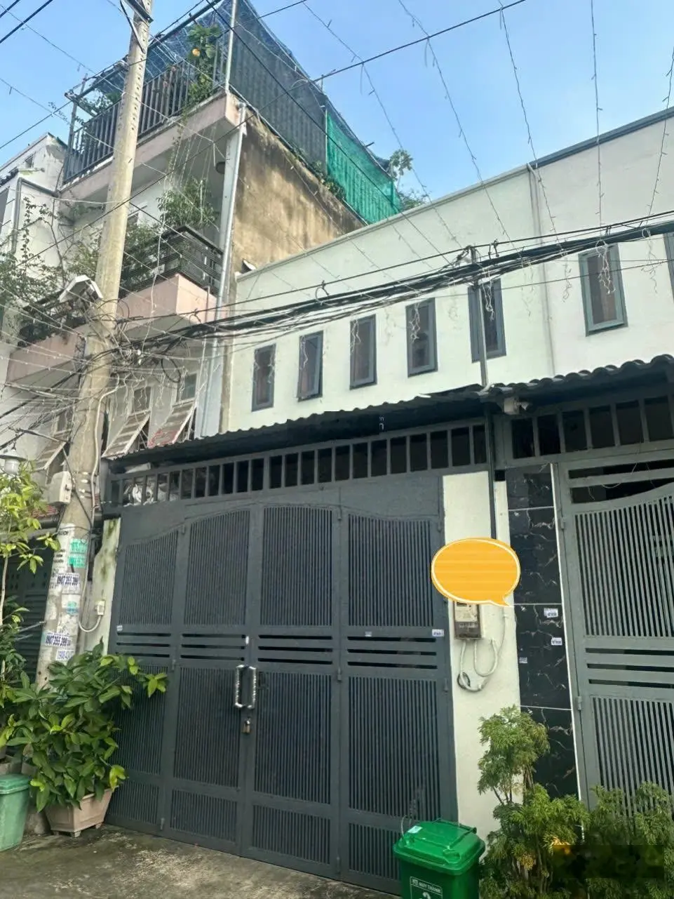 Bán nhà 1/ hẻm 6m đường số 8 ( Sát St Aeon mail Tân Phú) : 4x15.5 = 1 lửng nhà đúc kiên cố giá 4.6t