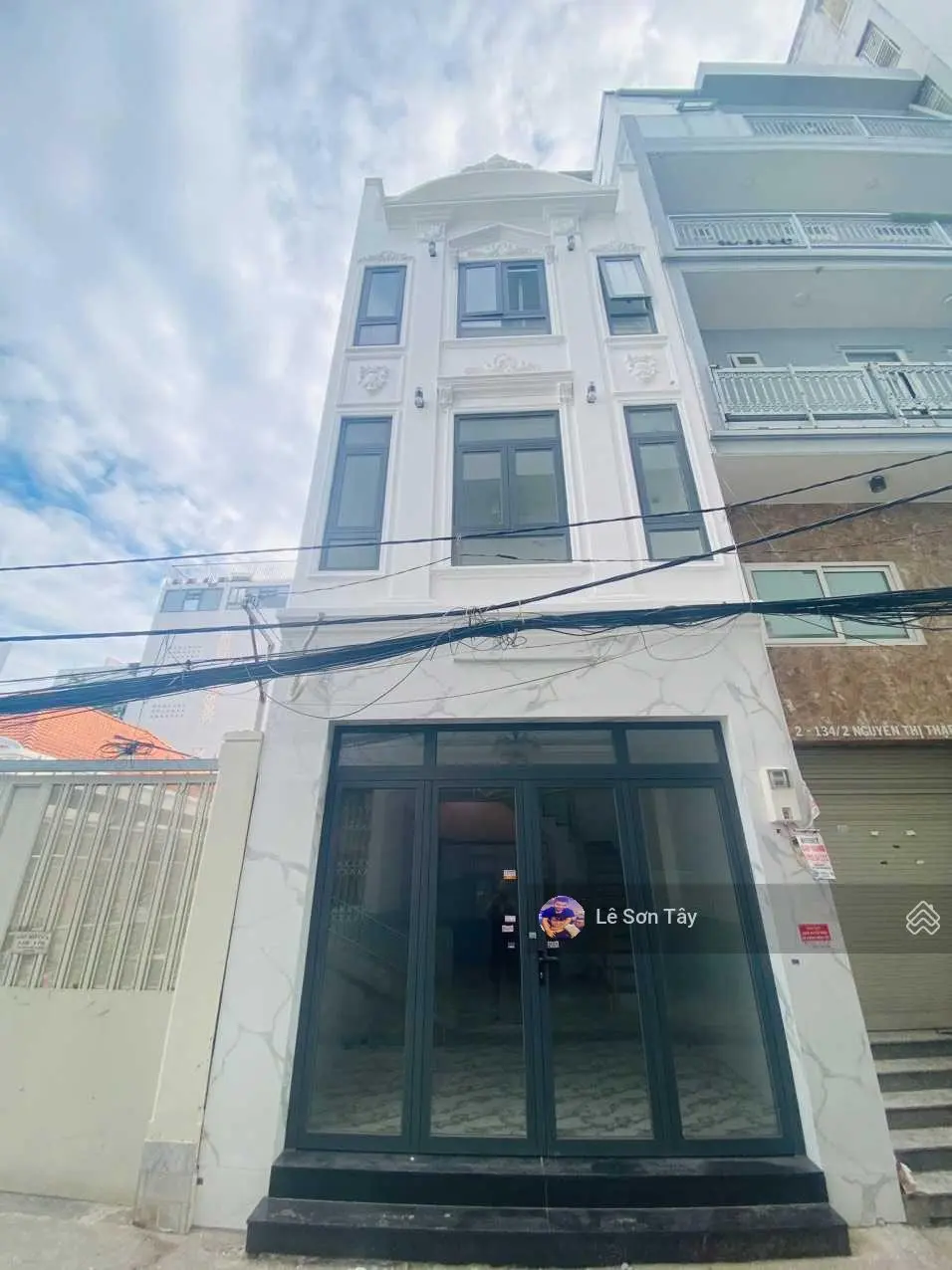Bán nhà lô nhì 134 Nguyễn Thị Thập, P. Bình Thuận, Q. 7. Hẻm 6m ô tô vào tận nơi, nhà xây mới 100%