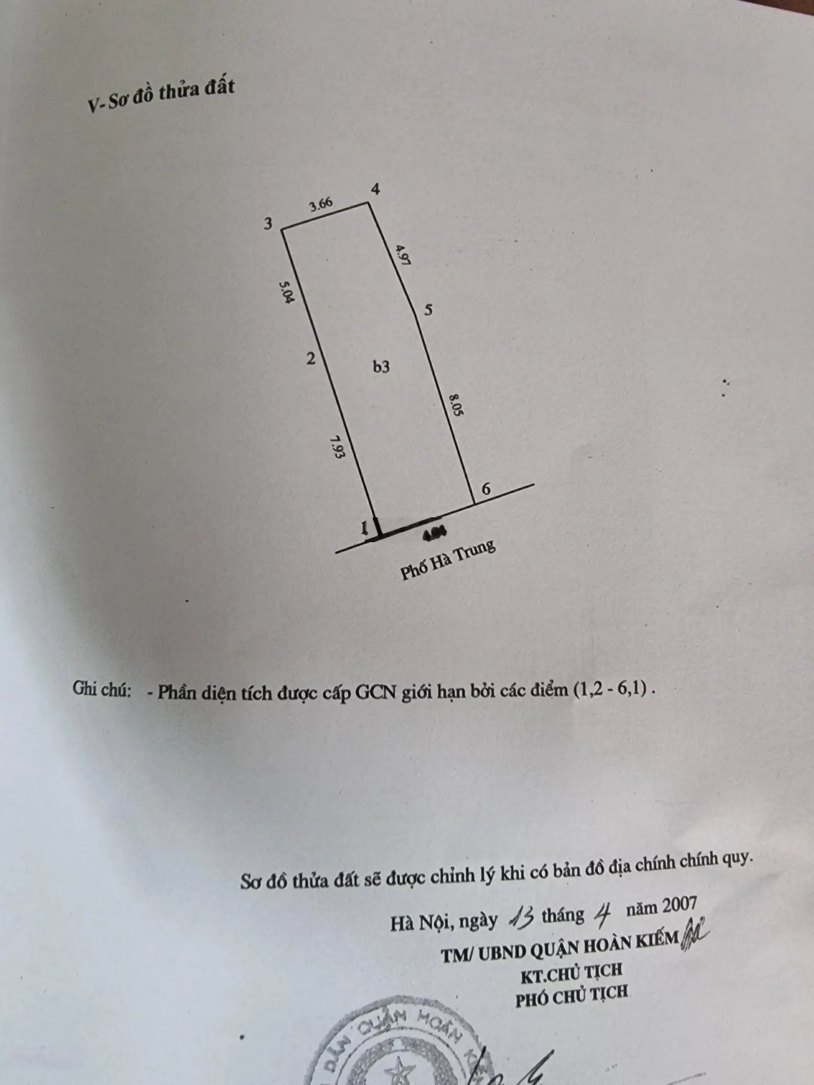 Chính chủ bán nhà mặt phố Hà Trung Phường Hàng Bông Hoàn Kiếm Hà Nội 52m2x4.5T, MT4.1m, giá 50 tỷ