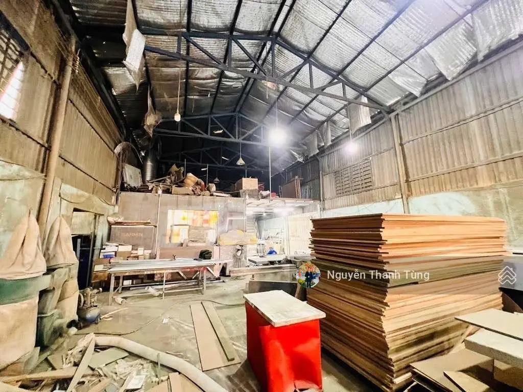Bán mặt tiền nhà xưởng Thạnh Lộc Quận 12 - hơn 412m2, ngang 9m chuẩn - sẵn dòng tiền