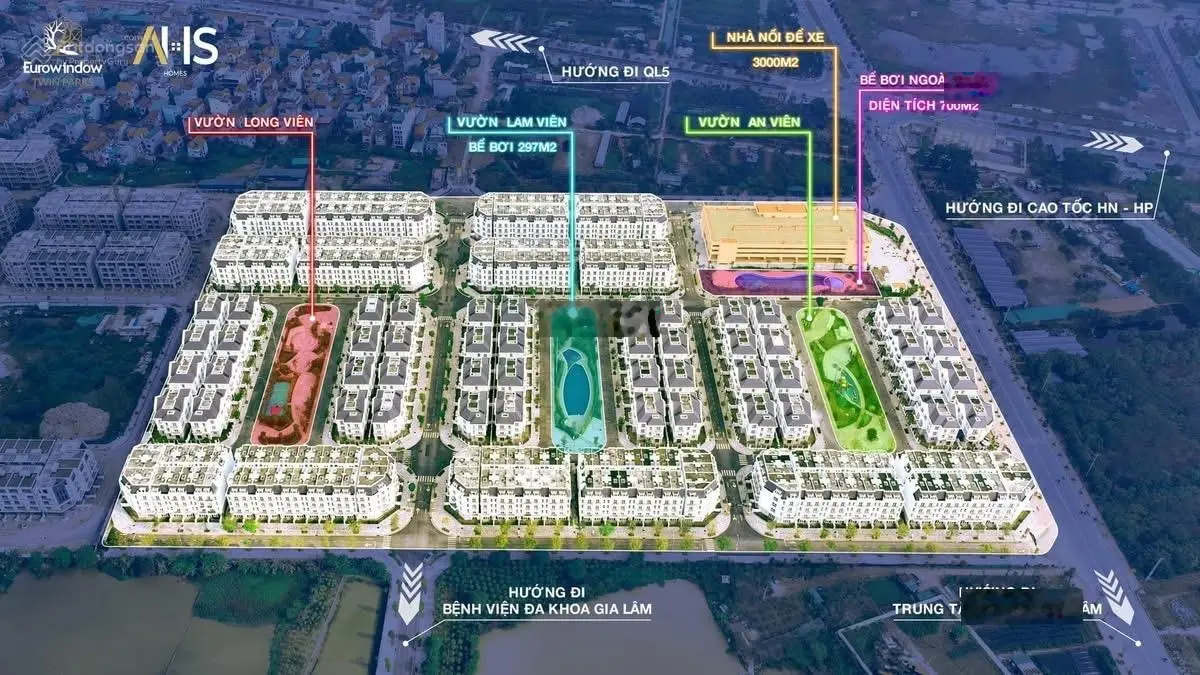 Biệt thự, liền kề Eurowindow Twin Parks