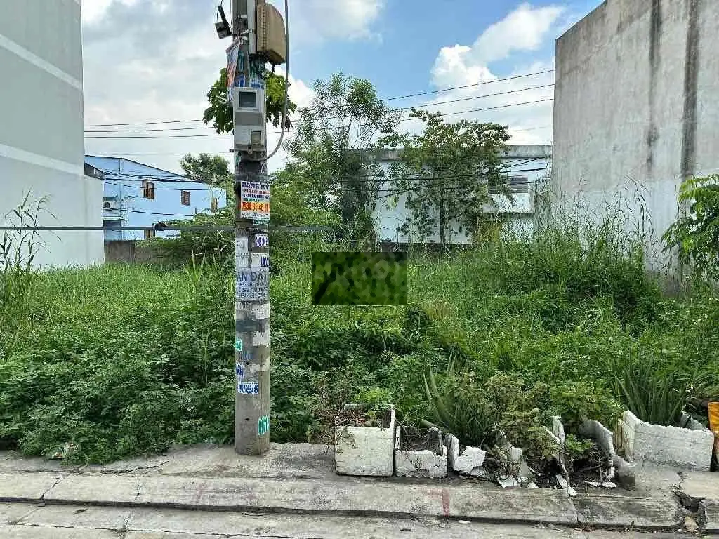 Bán đất khu phân lô Tân Tạo A, Bình Tân. Hẻm 6m có lề đường, 4x18m
