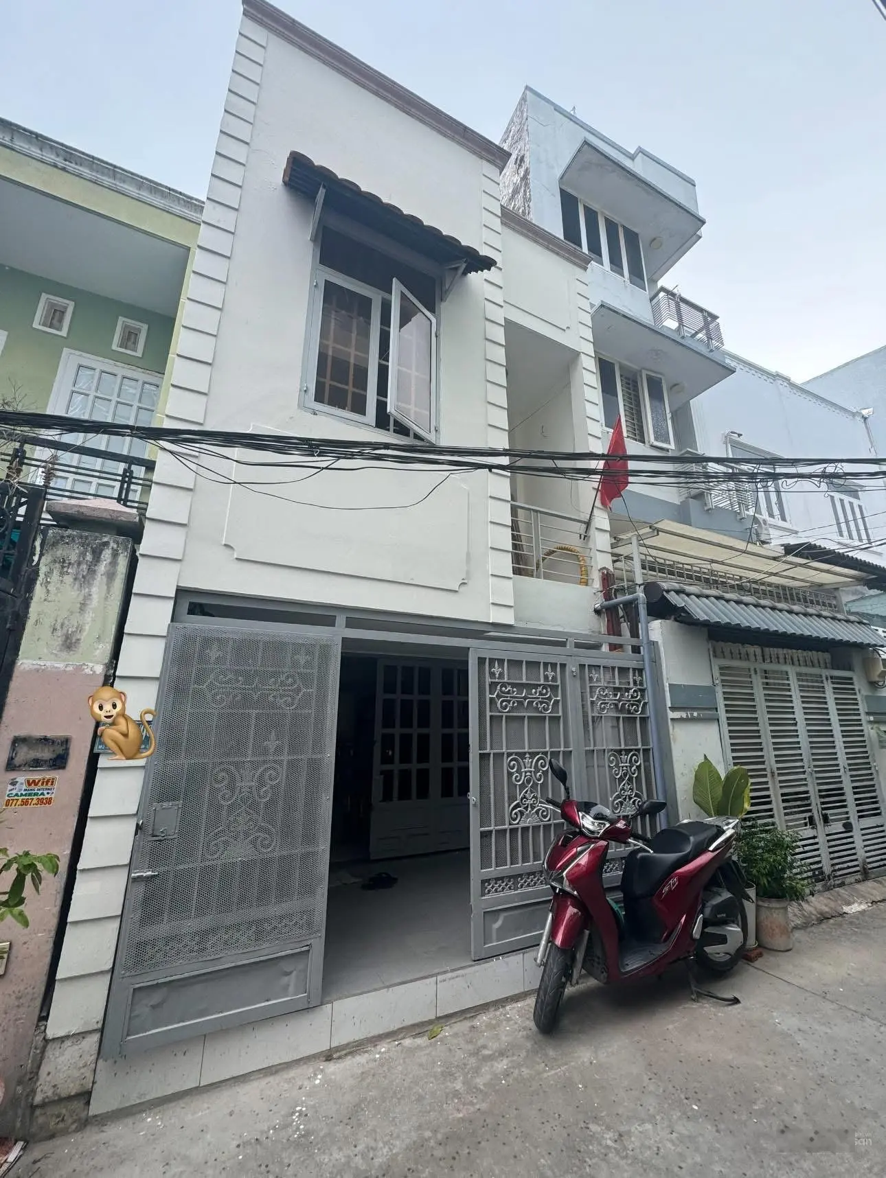 Bán Nhà 62.6 M2 - 2 Mặt Tiền Hẻm Xe Hơi - Trục Huỳnh Tấn Phát Gần Chợ Phú Thuận Quận 7 - 6.6T TL.