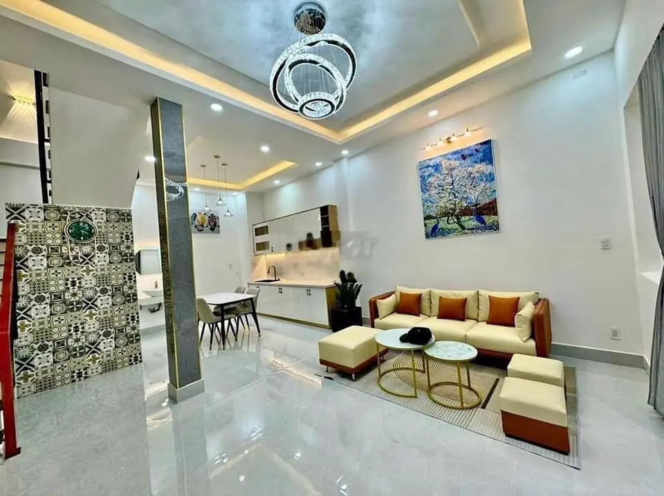 Nhà đẹp mới xây Quận 12, DTSD 120M2, đúc BTCT kiên cố, SHR - Giá 2tỷ6