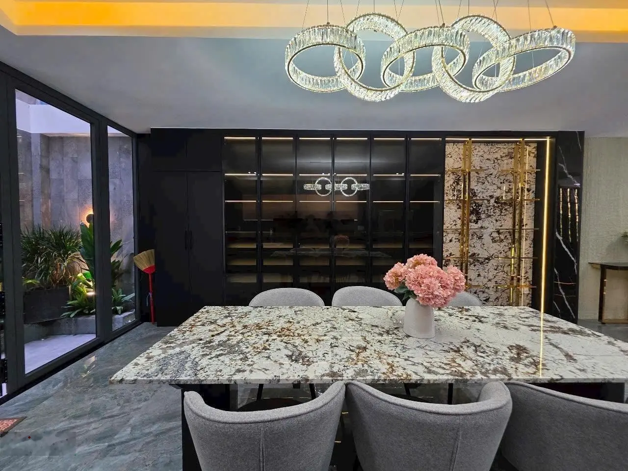 [16 tỷ TL] nhà đẹp 5x19,5m mới xây 04 tầng mặt tiền đường 12m khu dân cư Tân Thành Lập, Phú Mỹ, Q7.