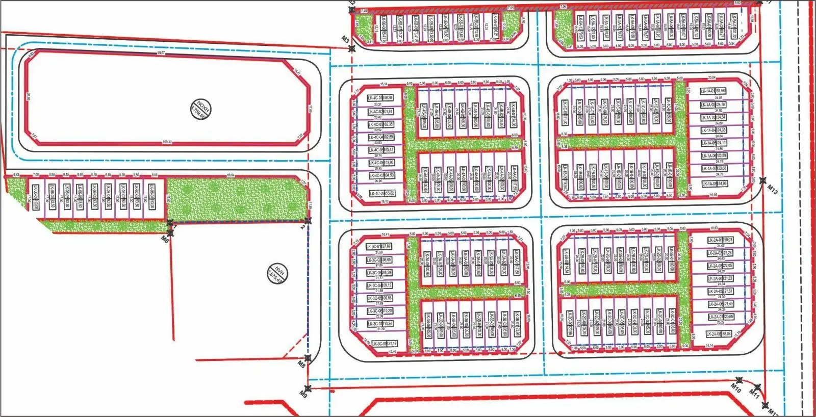 Đất đấu giá Hà Nội mà chỉ có 38tr/m2 lại còn là ô góc 3 mặt thoáng DT 153m2, Kim Hoa Mê Linh Hà Nội