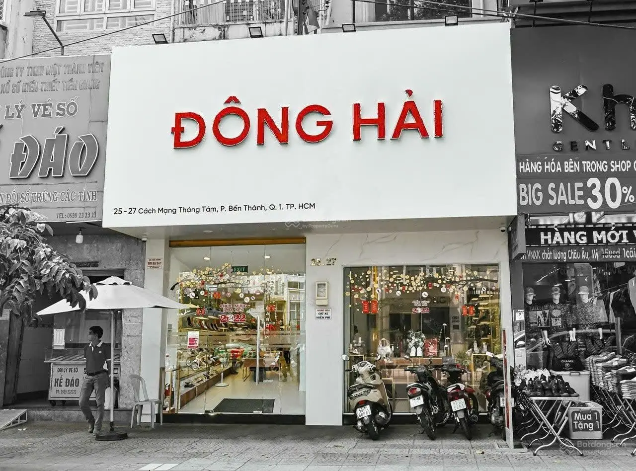 Nhà MT 25 - 27 Cách Mạng Tháng 8, Q1. DT 7x17m 3 lầu. (Đã bỏ quy hoạch vòng xoay ngã 6). Giá 75 tỷ