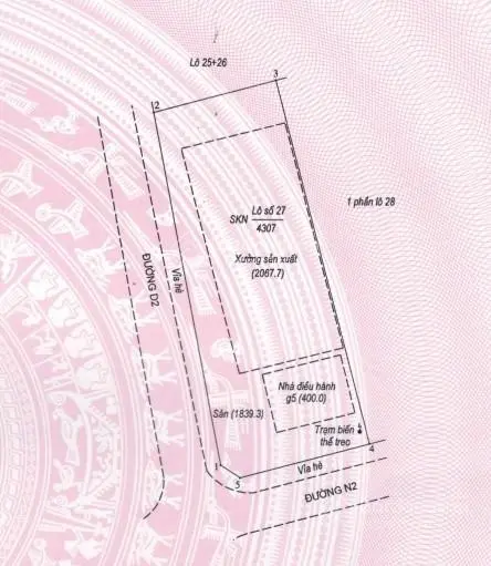 Chính chủ cần bán gấp 4309m2 nhà xưởng + nhà điều hành 5 tầng ngay trung tâm thành phố Nam Định