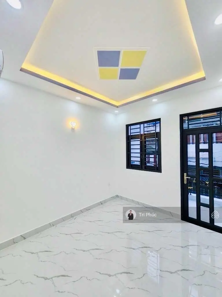 Nhỉnh 5 tỷ, nhà mới 52m2, 3PN, 2 mặt hẻm, gần mặt tiền, ngay công viên Gia Định Phú Nhuận