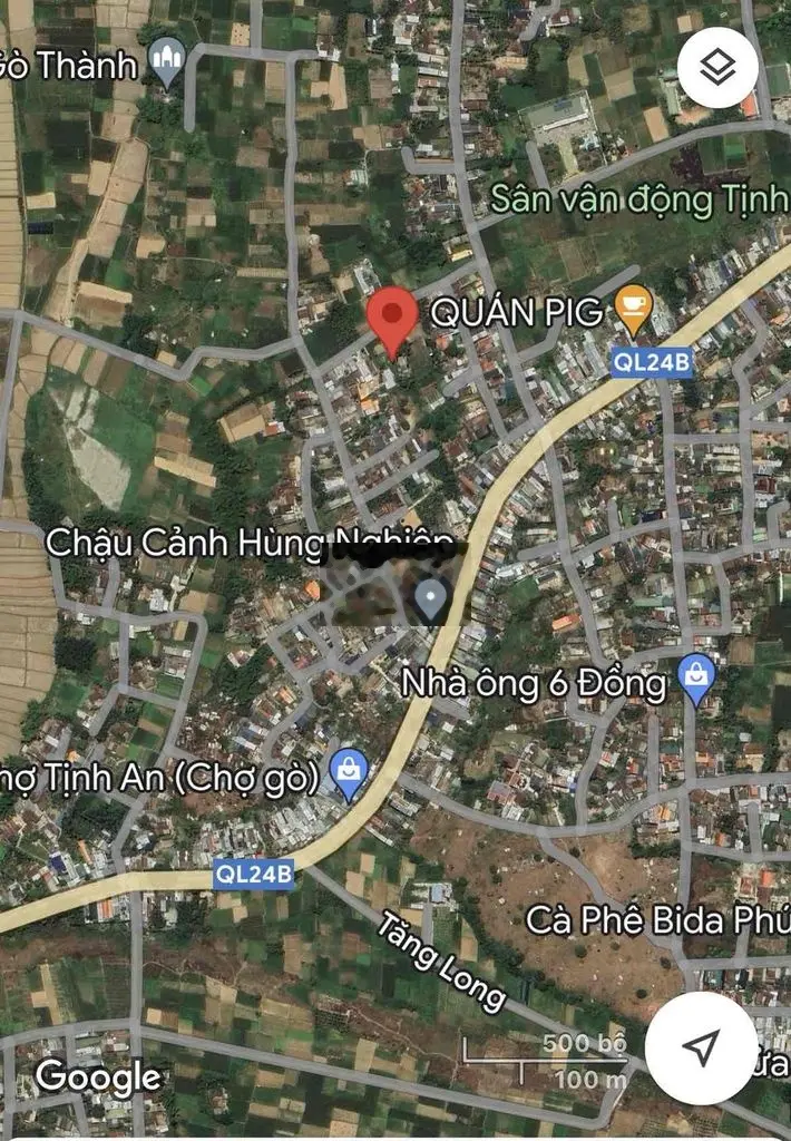 Đất thổ cư Tịnh An, TP Quảng Ngãi