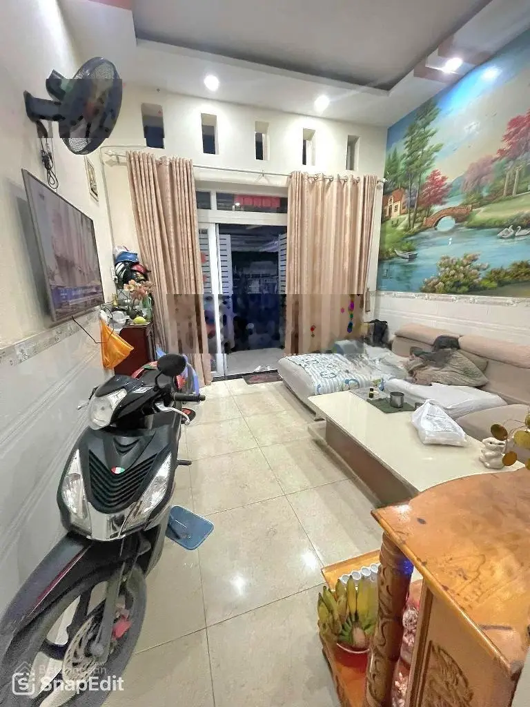 Nhà gần Lê Văn Quới, Bình Tân, 80m2 (4x20m), 4 tầng, hẻm 6m thông, sổ vuông, giá chỉ 6tỷ5