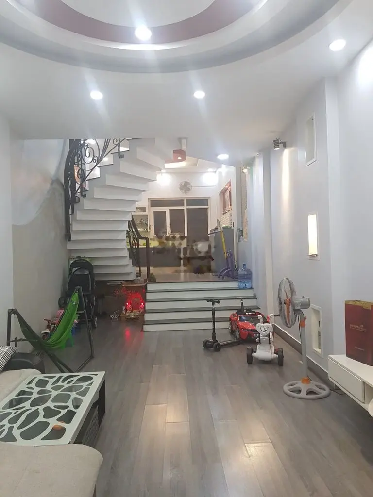 Bán nhà hẻm 7m thông Nguyễn Văn Đậu p.11 Bình Thạnh, 4x25m, 4 Tầng đúc