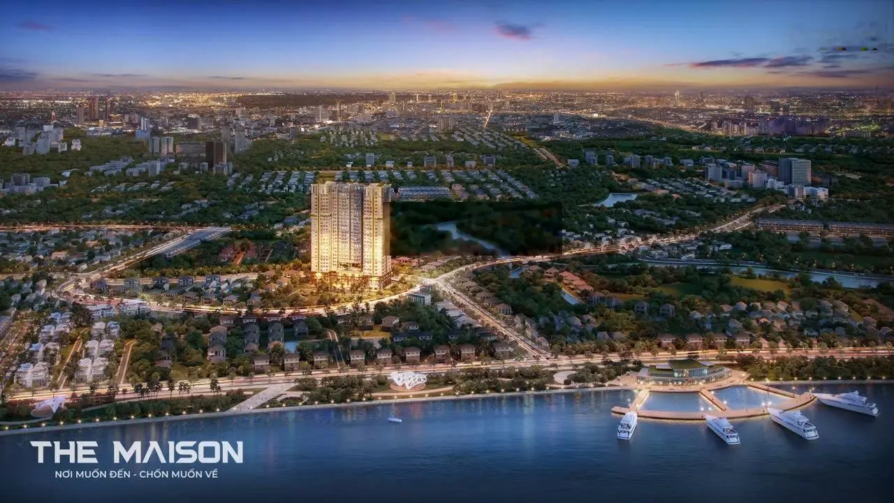 Căn hộ 2 tỷ VND + 2PN tại The Maison, Bình Dương