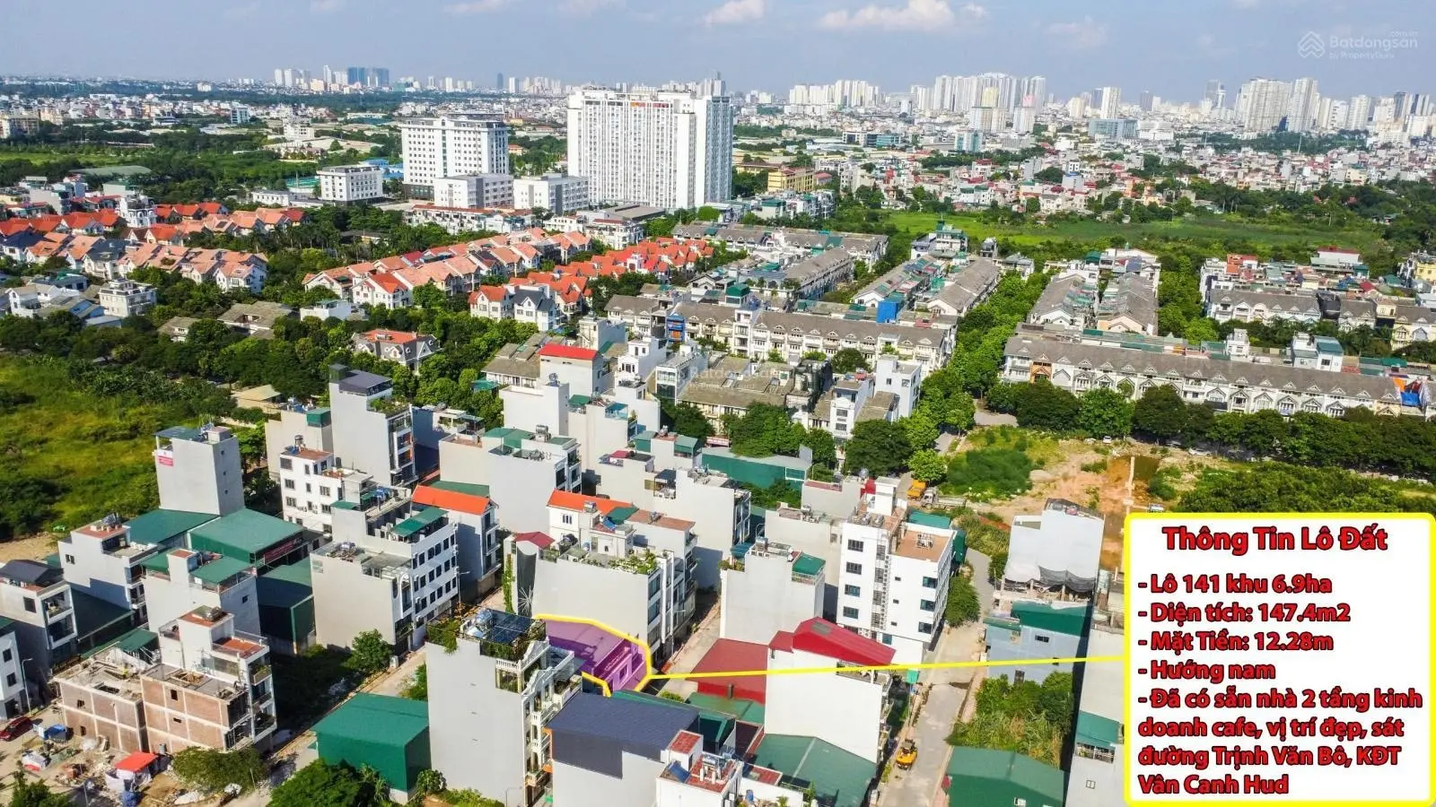 Chính chủ bán nhà 2 tầng mặt tiền rộng kinh doanh luôn giáp khu đô thị Vân Canh Hoài Đức Hà Nội
