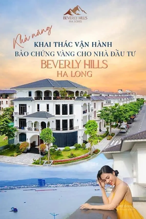 Bán biệt thự nghỉ dưỡng 5 sao tại Beverly Hills Hạ Long,chỉ 10 tỷ VND, nhận nhà vận hành luôn