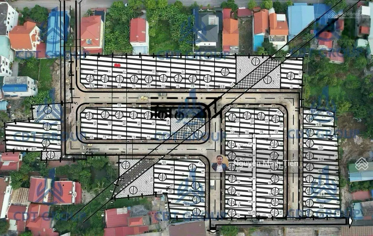 Bán 5 lô đất tại đấu giá tổ 6 An Dương đường phân lô 10m, diện tích hơn 100m2 giá từ 2.8 tỷ