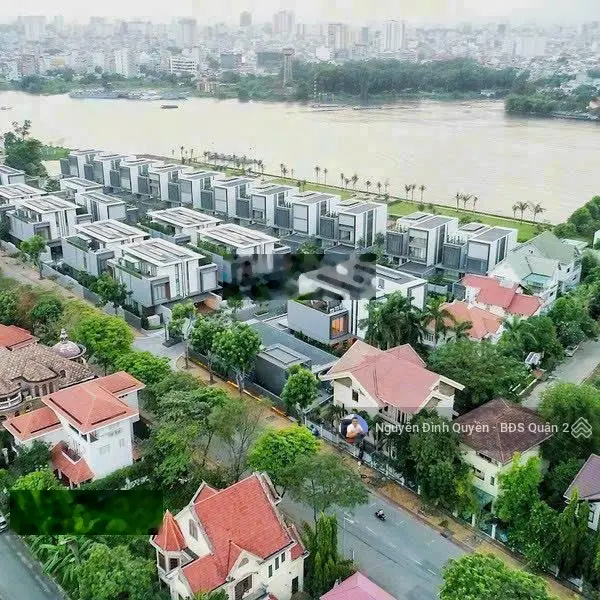 Siêu hot -đất mặt tiền sông - khu compound vip thảo điền - tổng 410m2 - 130 tỷ thương lượng