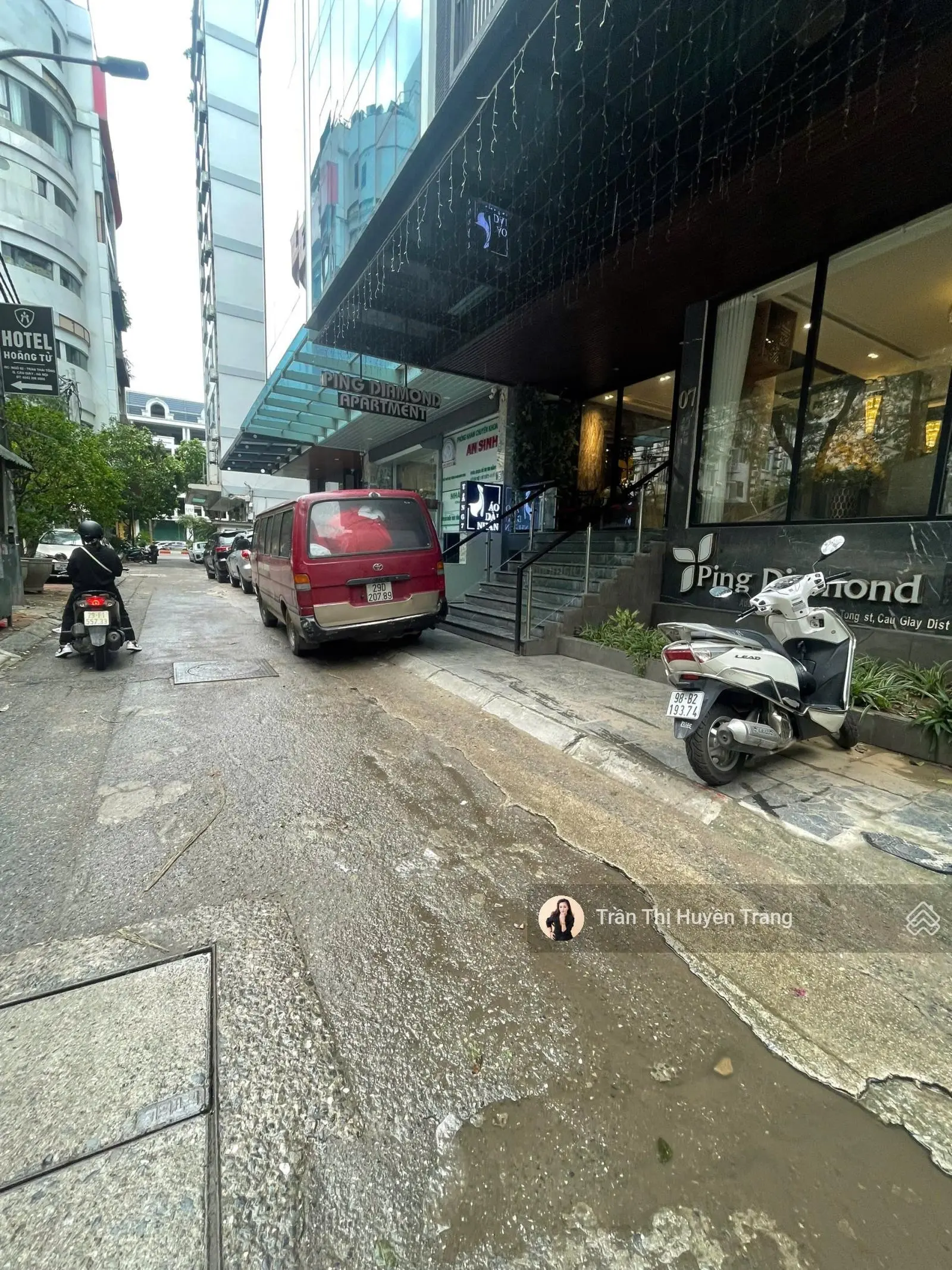Bán khách sạn 4 sao Trần Thái Tông, 128m2, 7 tầng thang máy, doanh thu 350 triệu/ tháng, giá 69 tỷ