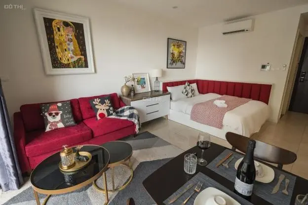 Bán căn hộ studio 38m2, full đồ nội thất, giá chỉ 1.8 tỷ, tòa C2 Vinhomes Dcapitale Trần Duy Hưng
