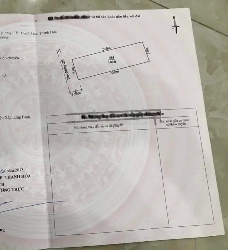 Chính chủ bán đất khu ĐT Bình Minh, Thanh Hóa 100m2 giá cực tốt vừa rẻ vừa đẹp để đầu tư