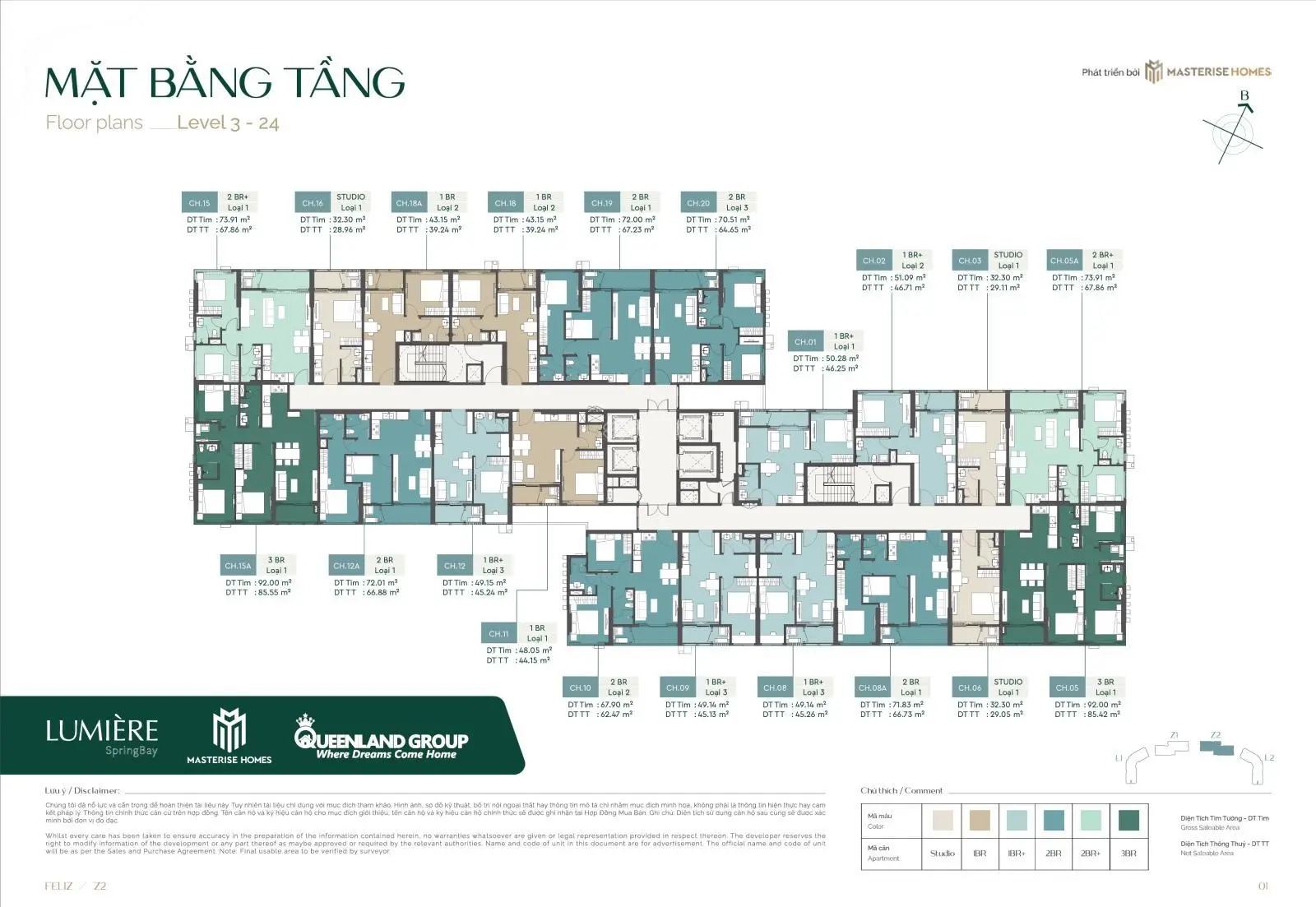 Mở bán chung cư Lumiere Sping Bay, Masterise VHOP2 giá 2,9x tỷ, nhận booking ngay, ưu đãi hấp dẫn