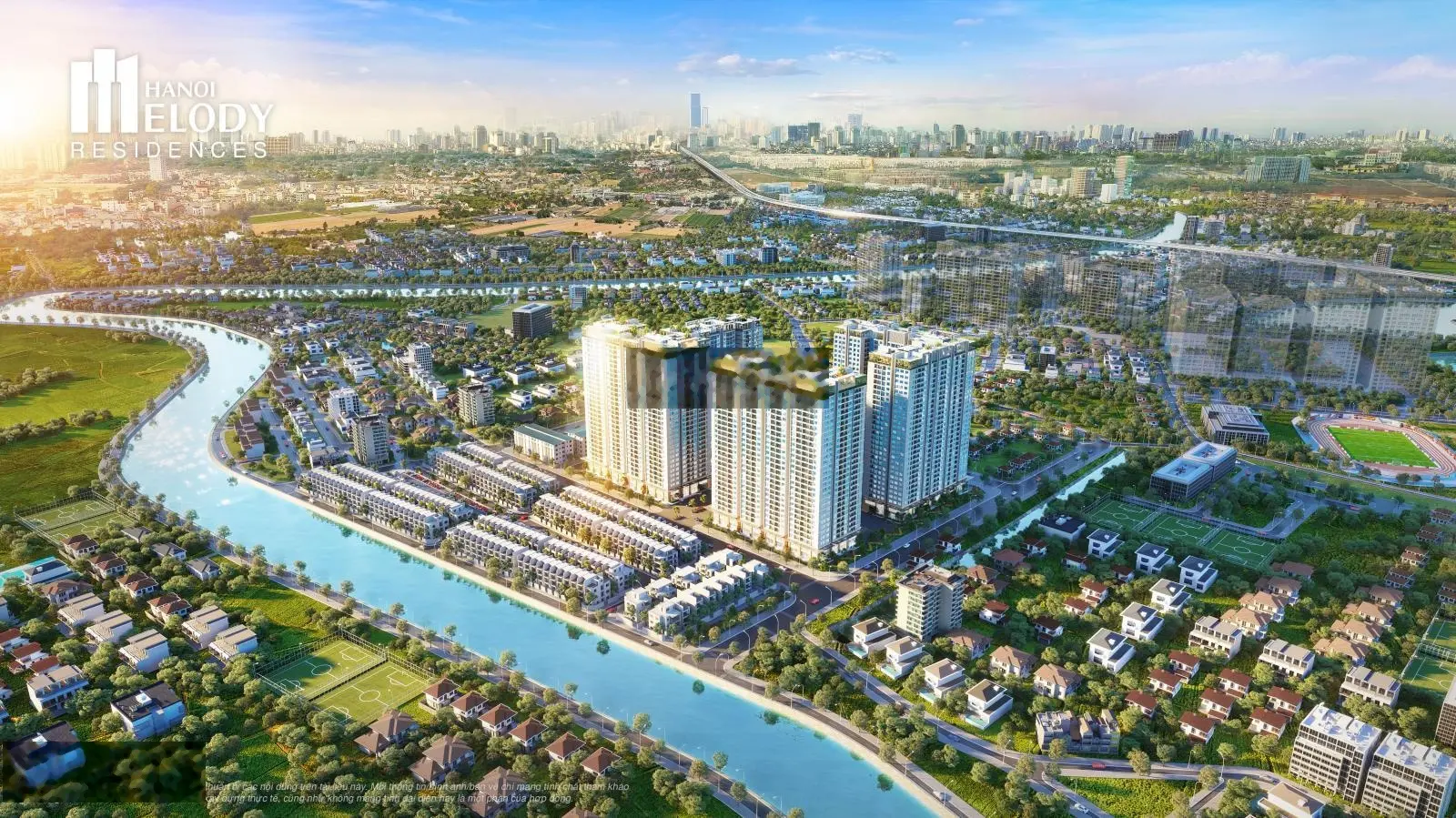 Dự án Melody Linh Đàm - điểm nhấn hồ bơi Aqua - 67m2, 2pn, View công viên. Chính thức nhận booking