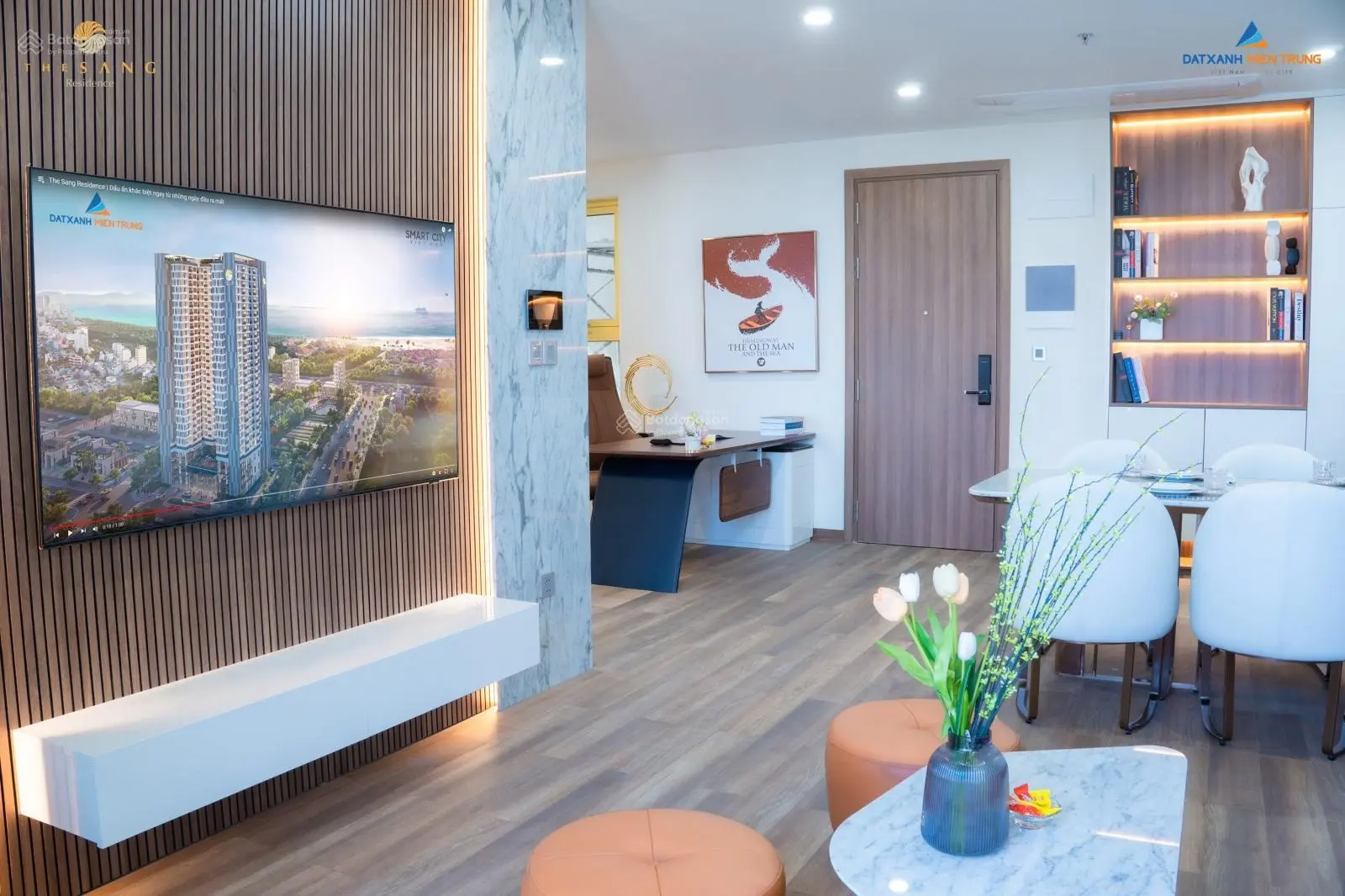 Chỉ 5xtr/m2 - căn 3 PN view biển Mỹ Khê - Sổ đỏ lâu dài - nội thất 5 sao - cho thuê 35tr/tháng