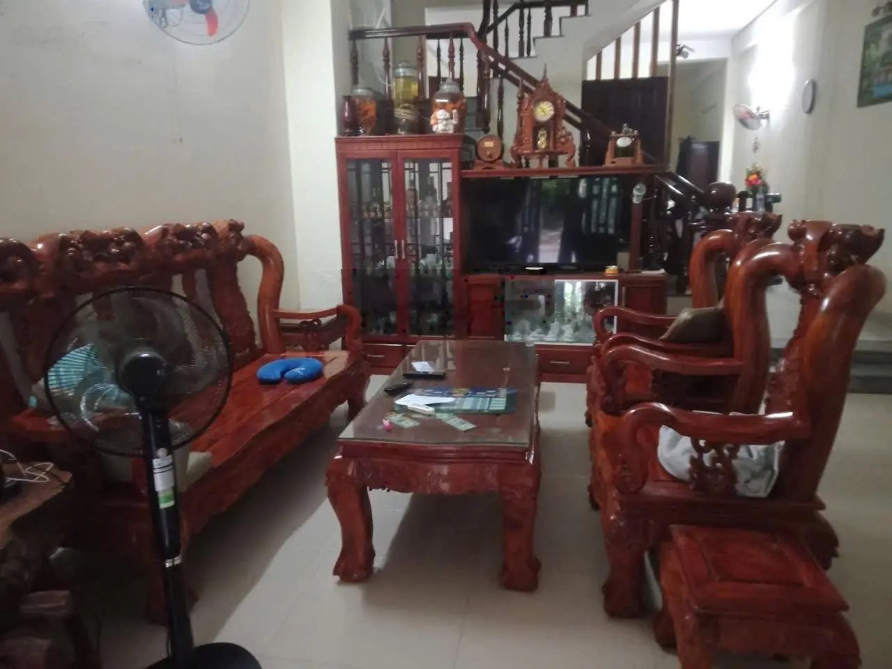 Nhà 3 tầng mặt tiền đường 7m5 Vũ Lập - Diện tích 100m2 ngang 5m. Hướng Đông Bắc - Nhà y hình