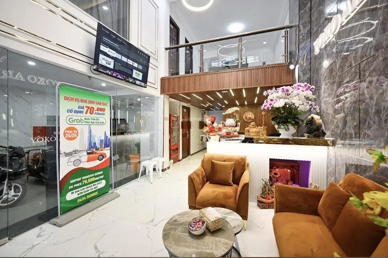 Bán gấp Khách sạn mặt phố khu Trường Sơn, 43,5 tỷ, 150m2, 6 tầng, Q.Tân Bình, TP.HCM