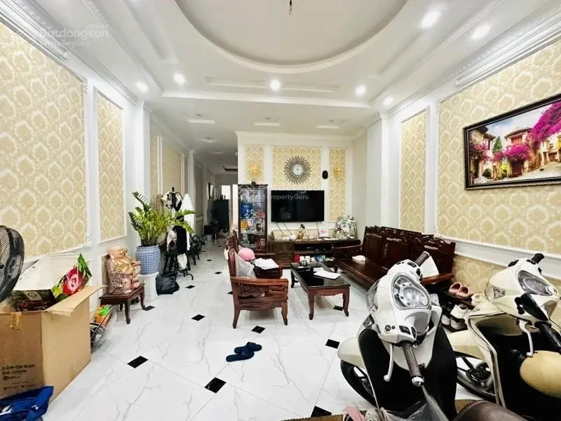 Bán nhà phân lô KĐT Đầm Trấu, ô tô tránh, 2 thoáng, thang máy, 125m2 5T, giá 27 tỷ