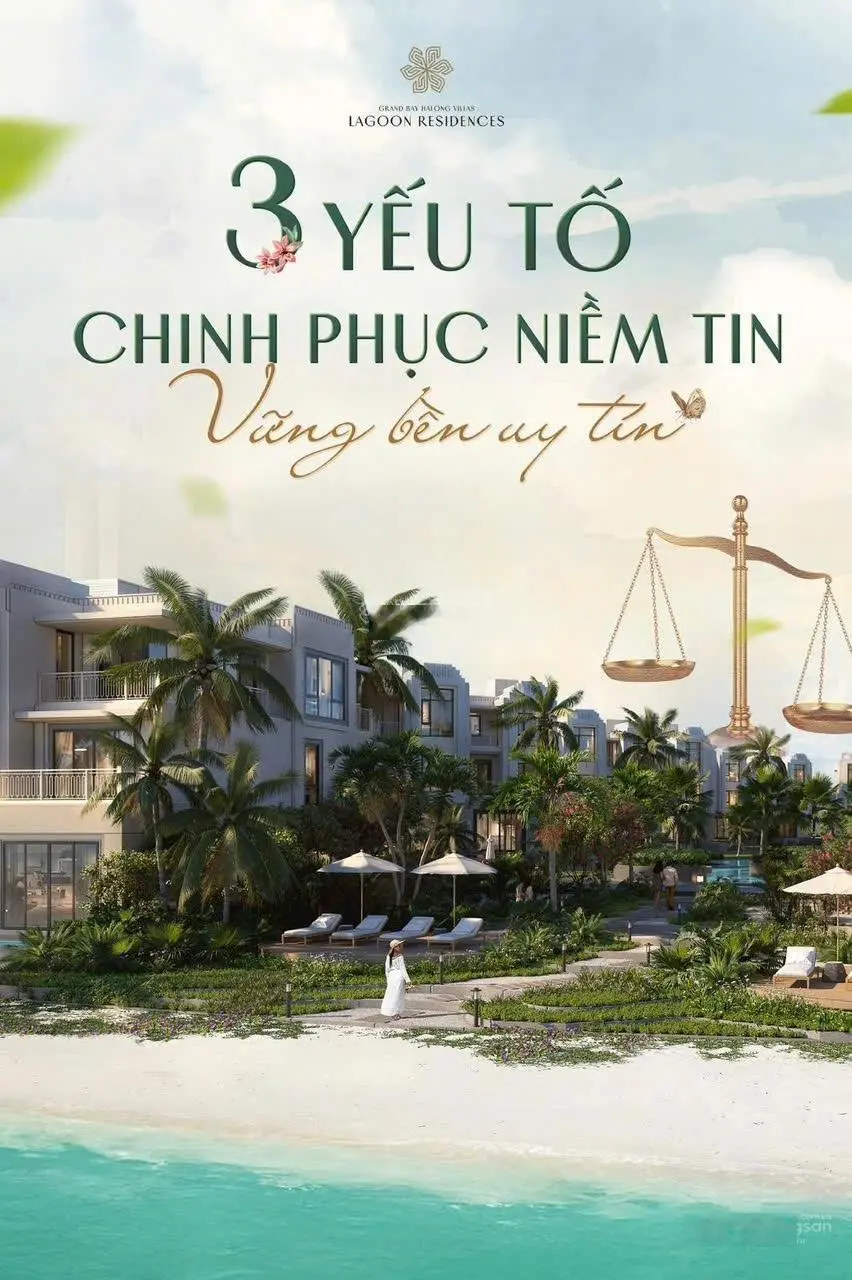 Biệt thự siêu vip lagoon residences hạ long - giá cđt