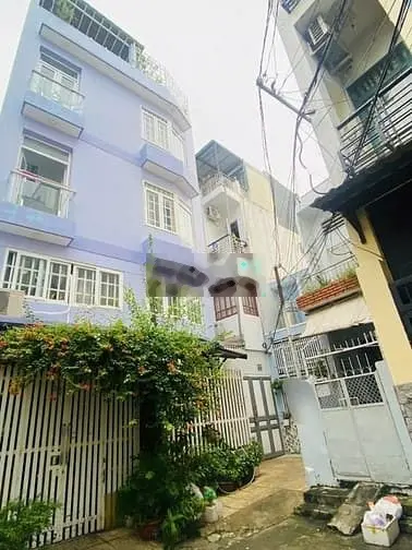 Nhà 4 tầng Hoàng Hoa Thám, xe hơi đậu cửa, DT 4x13m công nhận đủ