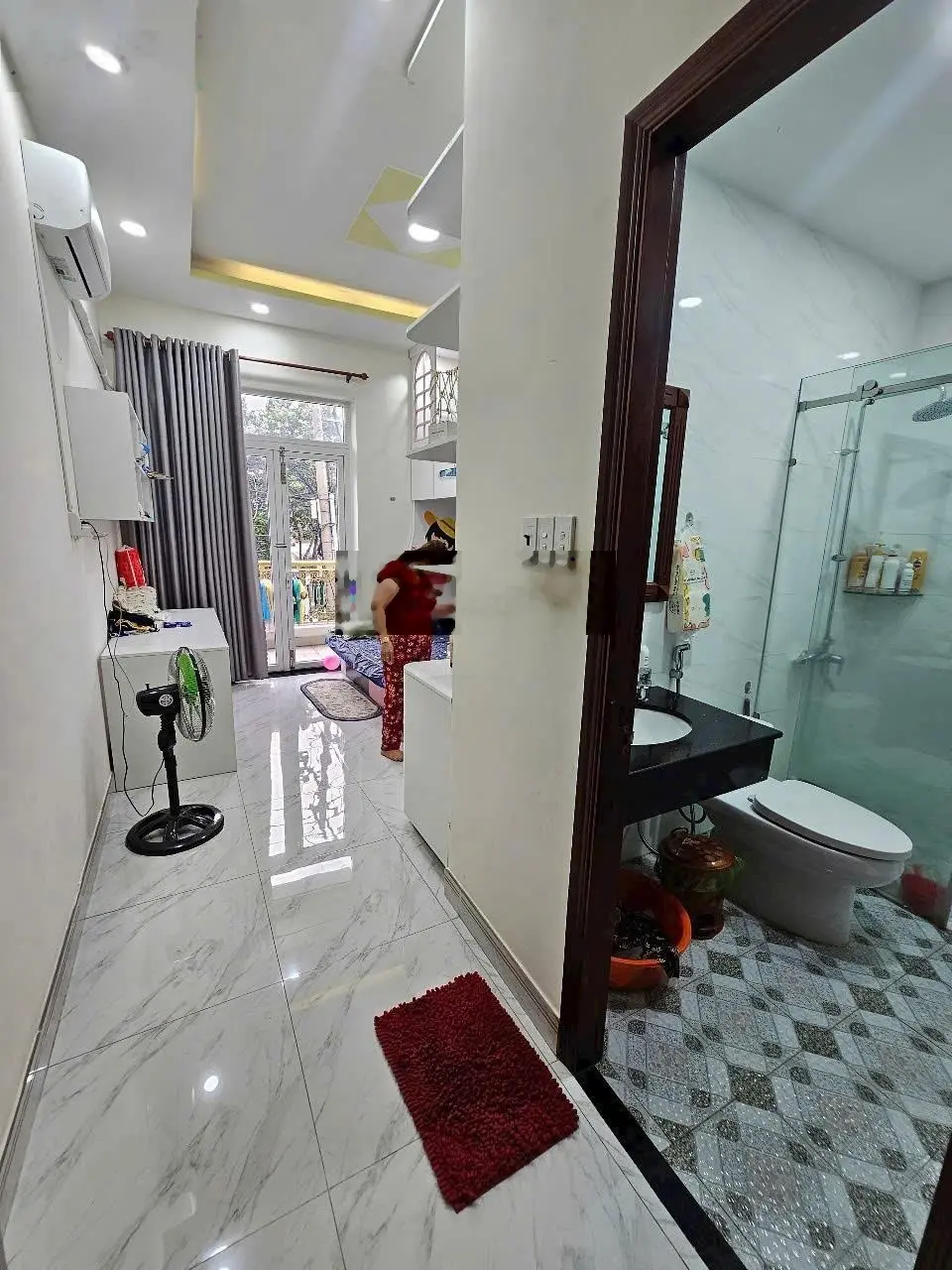 Bán nhà 1T2L 5x20m hoàn công, mặt tiền Võ Thị Sáu p.Đông Hòa, thổ cư 100%