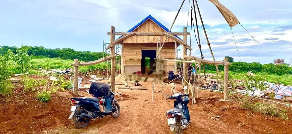 Nhà Mới Xây, 8x30m, Thổ Cư, Cách Chợ Đinh Lạc Di Linh 3km